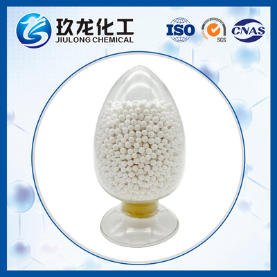 Cột dầu hình dạng hình cầu nhôm mang hình cầu trắng Hình dạng hình cầu Độ bền cao Khối lượng lỗ lớn